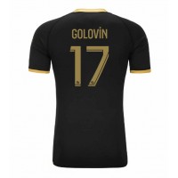 AS Monaco Aleksandr Golovin #17 Bortedrakt 2023-24 Kortermet